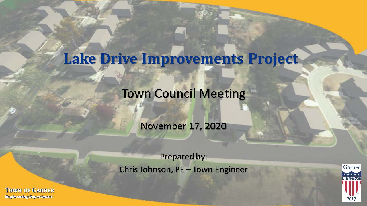 Lake Drive improvements project