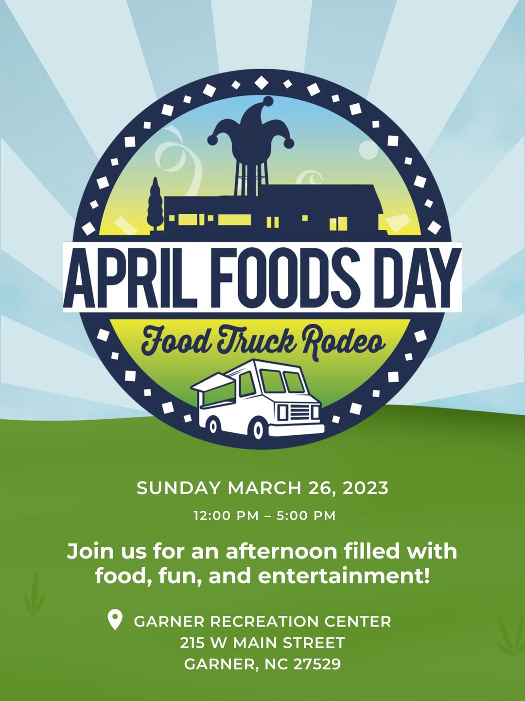 food truck rodeo poster March 2023