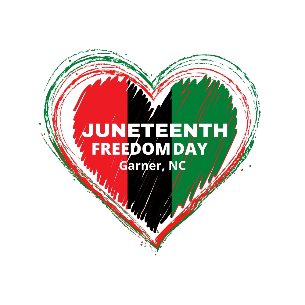 Garner Juneteenth logo