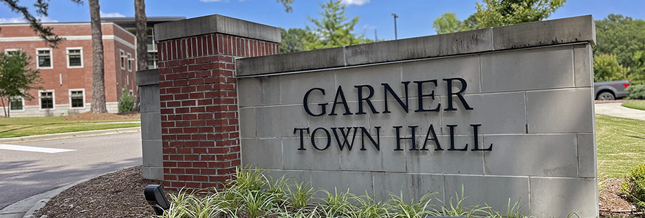 town hall monument sign