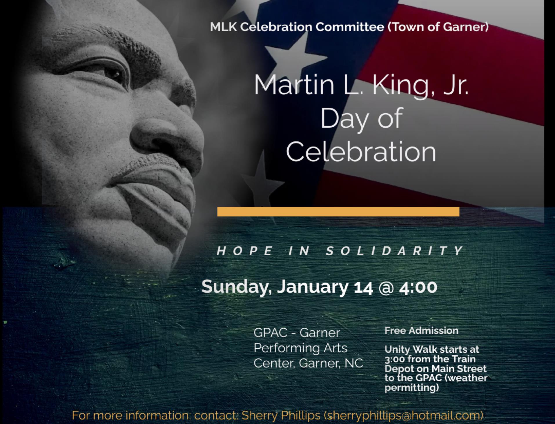 2024 MLK Celebration graphic