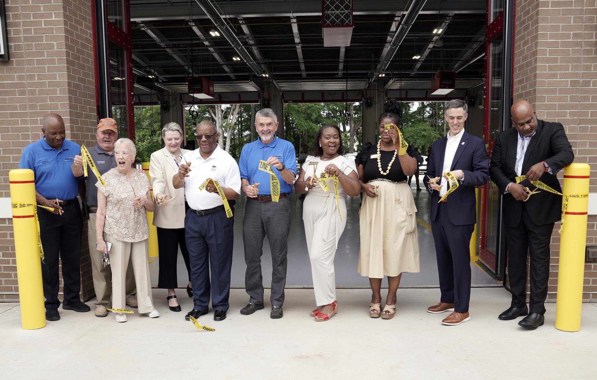 fire station ribbon cutting