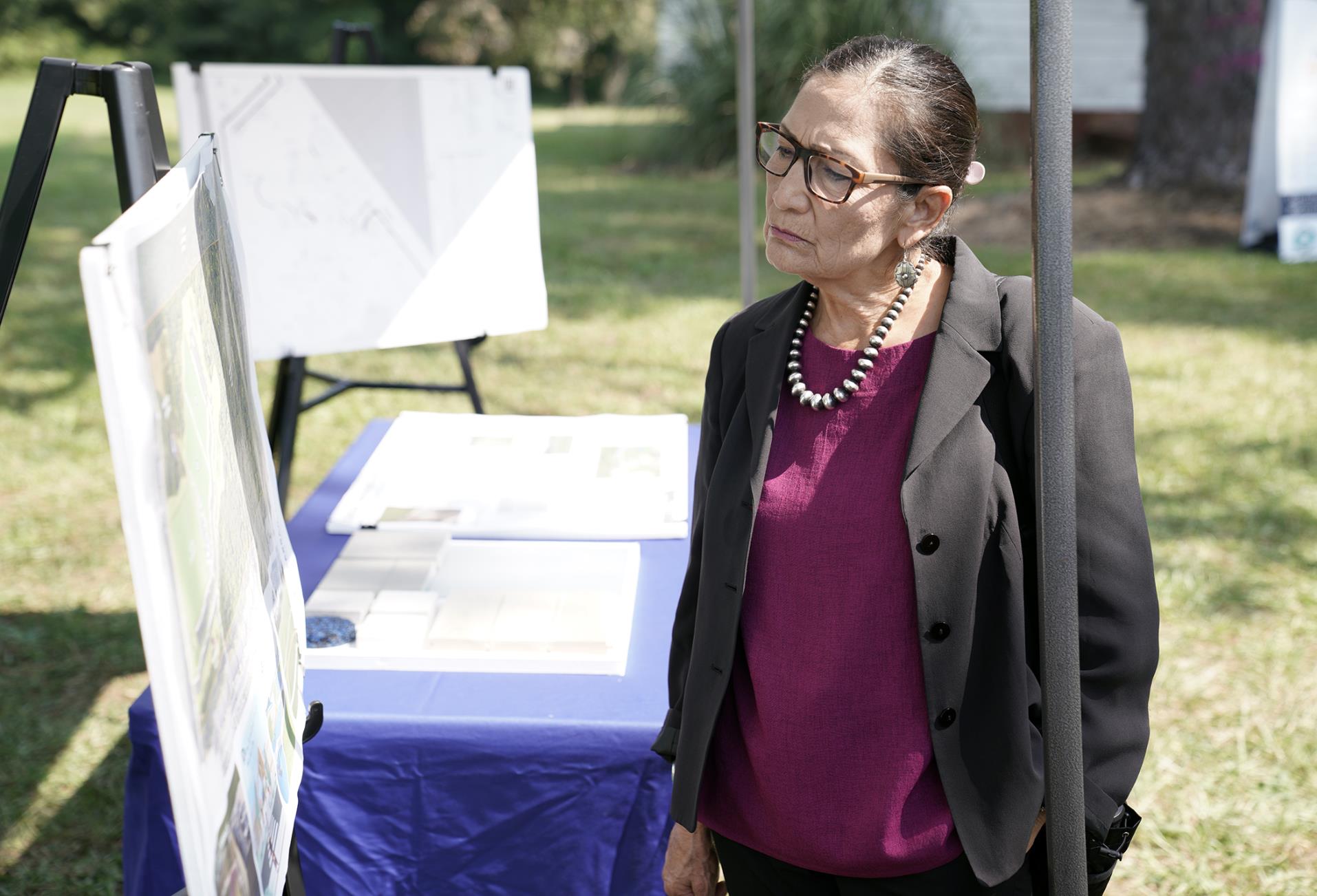 Secretary of Interior Deb Haaland