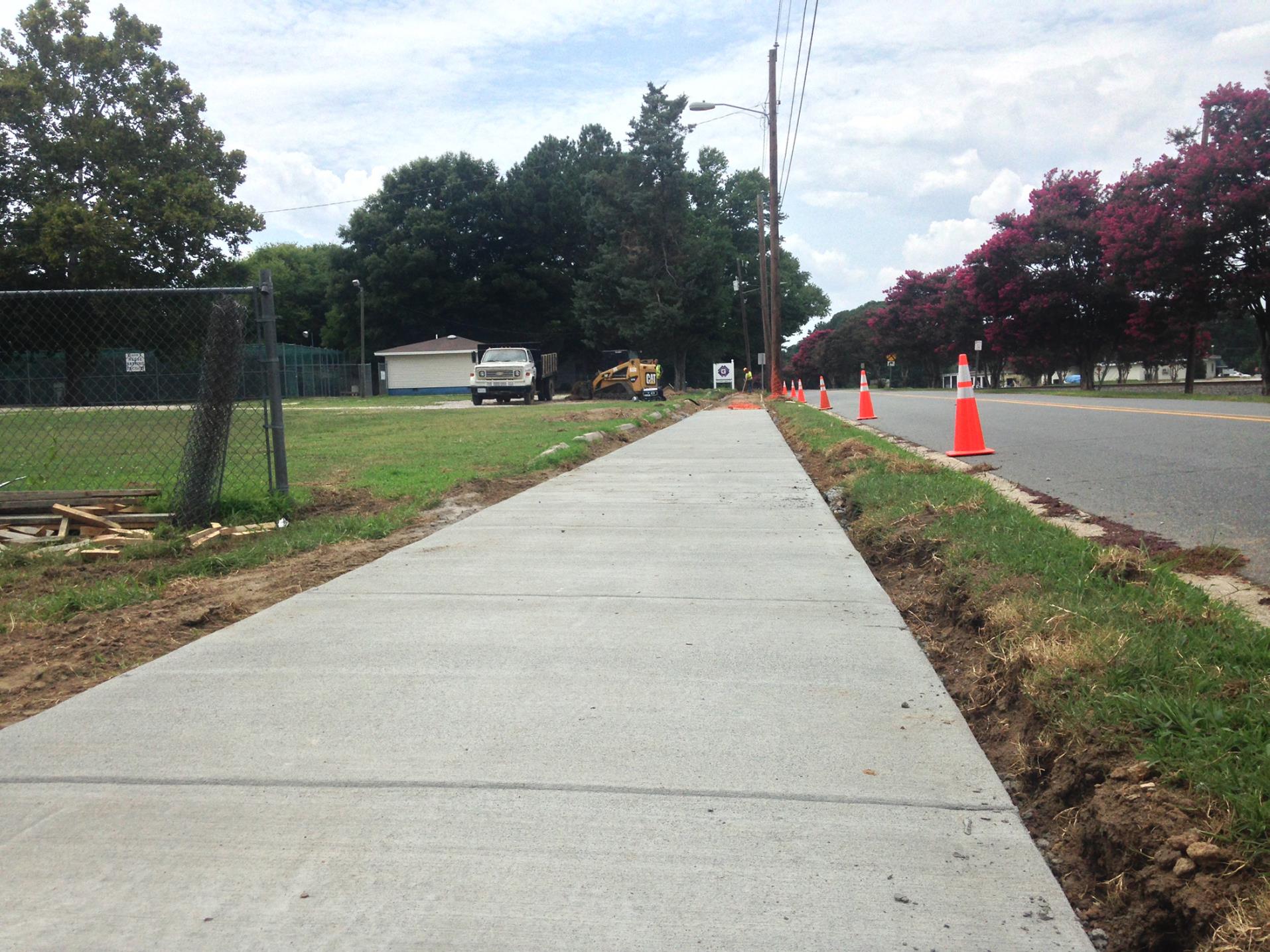 main st sidewalk