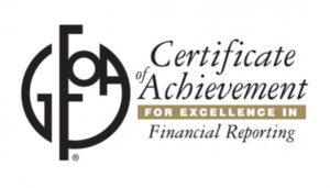 GFOA CAFR logo