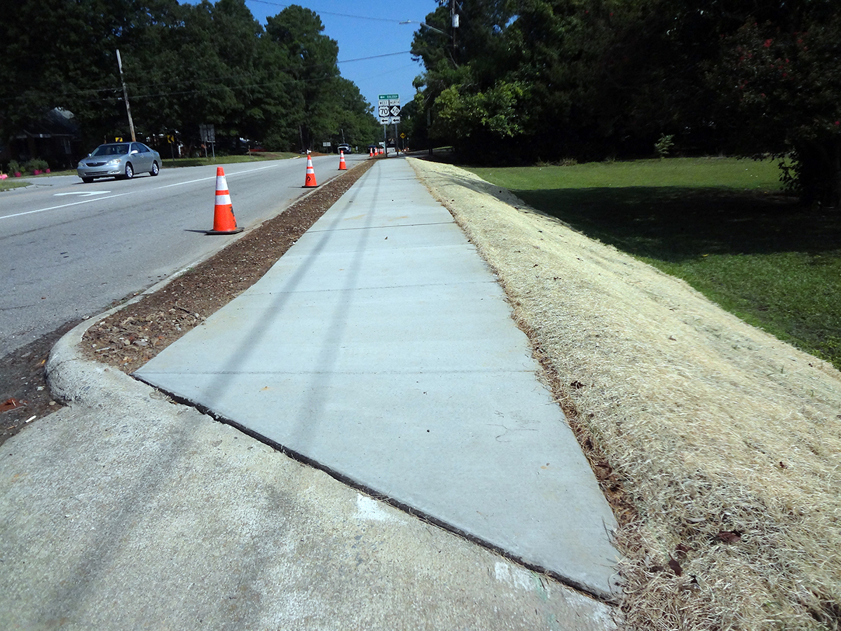 Benson sidewalk Aug 2015